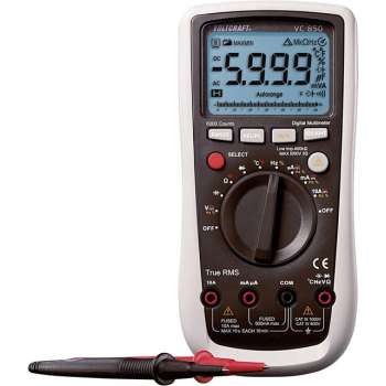 VOLTCRAFT VC850 Multimeter Kalibratie (ISO) Digitaal CAT III 1000 V, CAT IV 600 V Weergave (counts): 6000