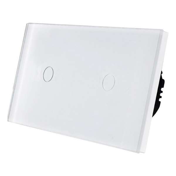 THORN 2 x touch dimmer voor 1 lichtpunt + glasplaat wit