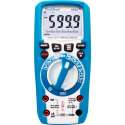 Peaktech 3444: Digitale multimeter ~ 6.000 counts ~ 1000V AC / DC ~ TrueRMS & IP67 met verlichte functieknoppen