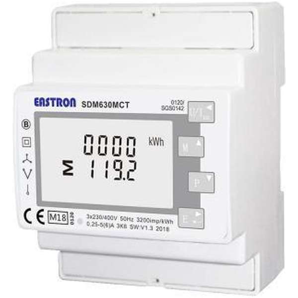 Eastron SDM630MCT-E-MID energiemeter