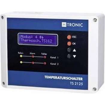 H-Tronic TS 2125 Multifuctionele temperatuurschakelaar -55 tot 125 °C