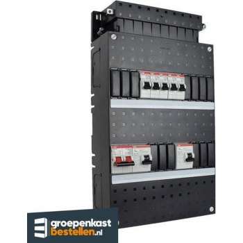 ABB groepenkast 1 fase met 5 groepen en afmetingen 330x220 mm