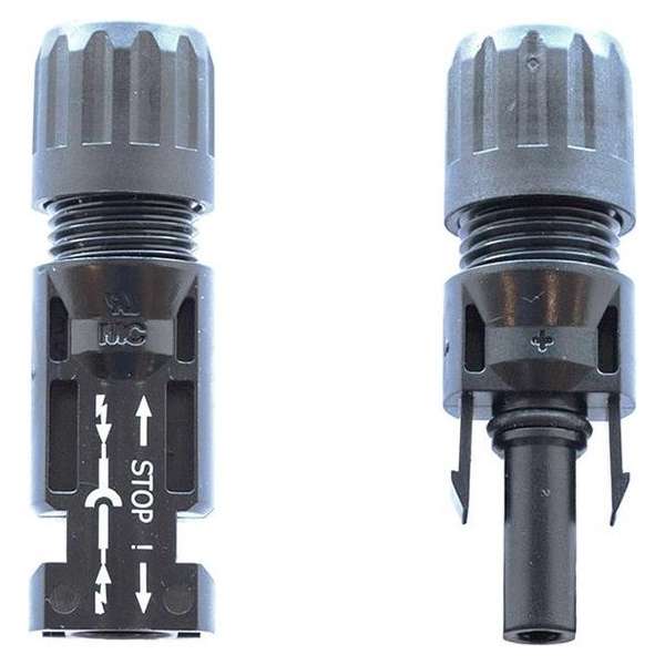 Staubli MC4 connector set (male + female) - 25 STUKS