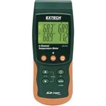 Extech Sdl200 Temperatuurmeter -199 Tot +1700 Â°C Sensortype K J T E R S Pt100 Datalogger-Functie