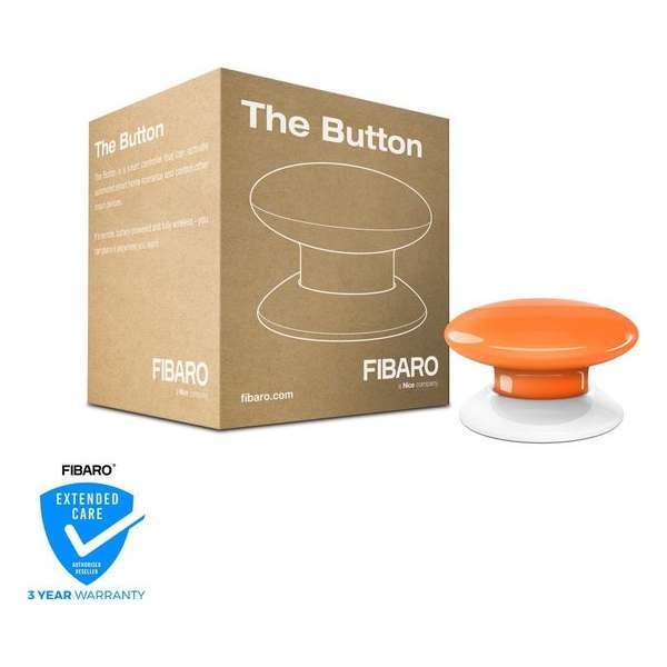 FIBARO The Button - Scène schakelaar - Oranje