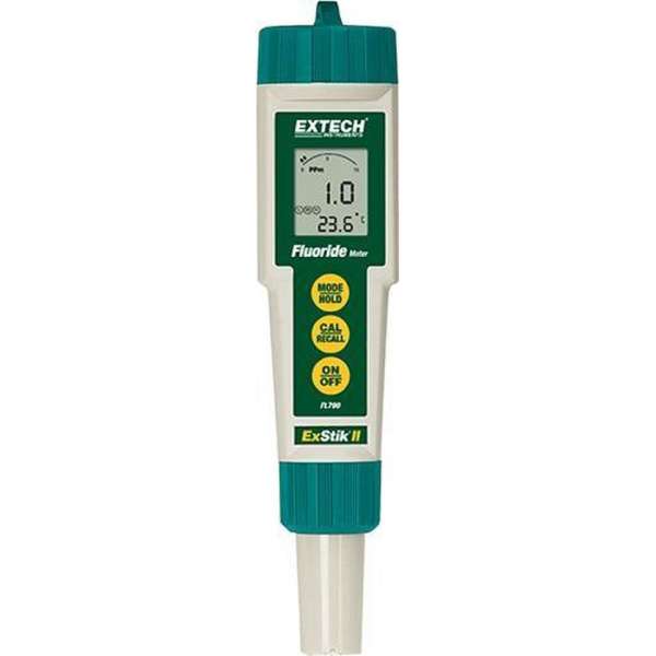 EXTECH FL700: Waterdichte ExStik® Fluoride Meter