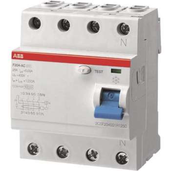 ABB aardlekschakelaar  4-Polig 40A 30mA ✅ PROLEDPARTNERS®