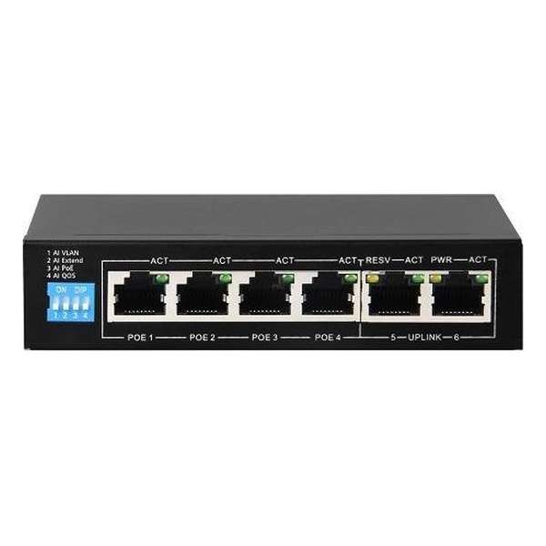 ROBB Smarrt POE Switch 4+2 port