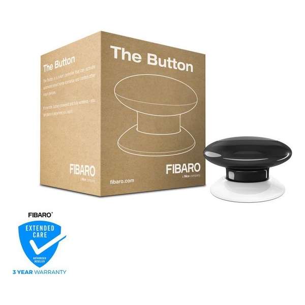 FIBARO The Button - Scène schakelaar - Zwart