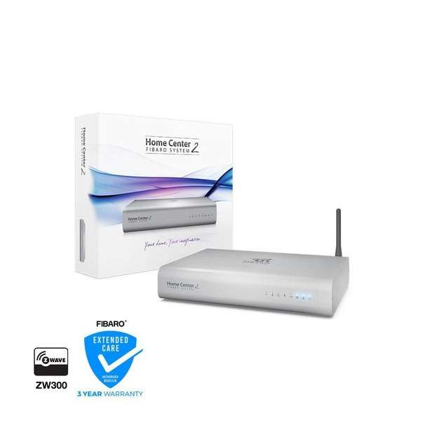 FIBARO Home Center 2 - Smart Home basisstation - Zilver - Z-Wave