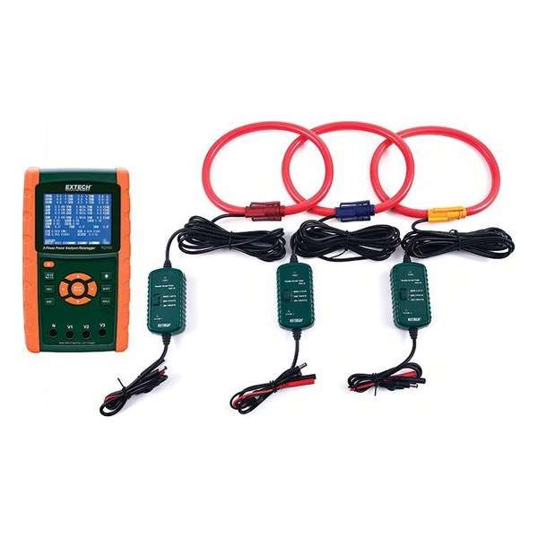 EXTECH PQ3450-30: 3000A Datalogging Power Analyzer Kit