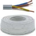 Flexibele VTMB 4G1,5 kabel (H05VV-F) - per meter of op rol - VTMB4G15GR - Grijs