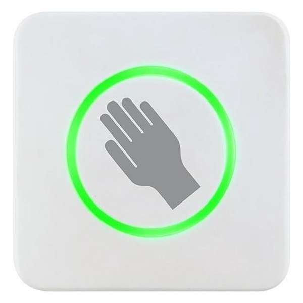 CleanSwitch LED aanraakvrije schakelaar opdruk hand