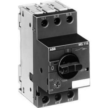 ABB Motorbeveiligingsschakelaar MS116 1,6 - 230-690V - 1,0-1,6A - 3P - 1SAM250000R1006