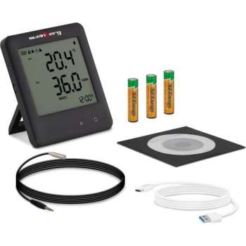 Steinberg Datalogger - LCD - -30 tot +60 ° C - 0 tot 100% RV - 1 externe sensor