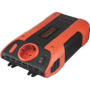 BLACK+DECKER BDPC400 - Omvormer 12V - 230V -  Black + Decker