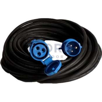 Vechline Verloopkabel PVC 3x1.5mm² CEE-CEE Contra 40m