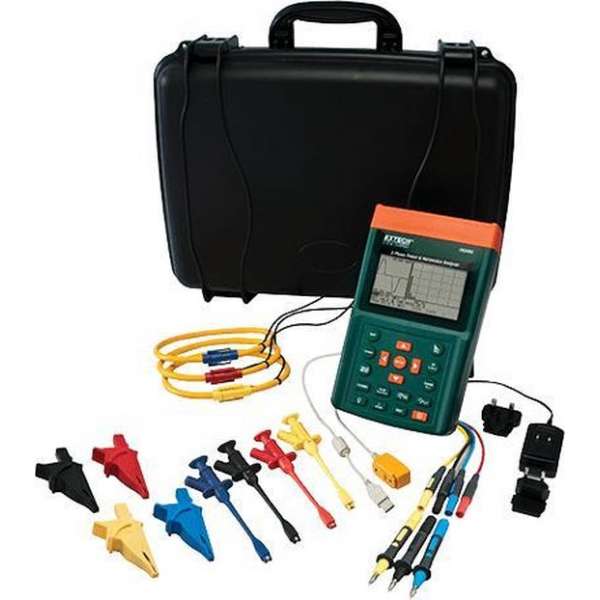 EXTECH PQ3350-1: 3-fase power & harmonics analyzer