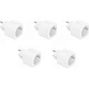 5-PACK SMART PLUG/ SLIMME STEKKER [SCHUKO, 16A, TUYA/ AMAZON ALEXA/GOOGLE ASSIST/IFTTT]