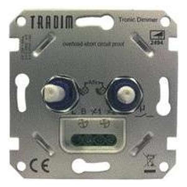 BAILEY Tradim LED Dimmer 230V - Tronic - Fase afsnijding - 2 X 3W-100W