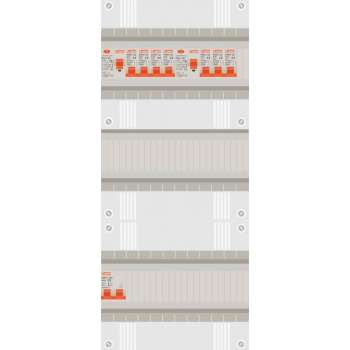 1 fase groepenkast met 7 licht groepen