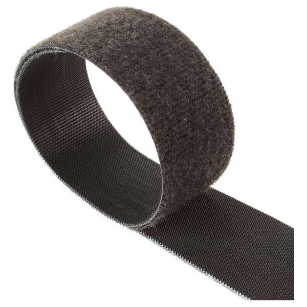 VELCRO® One Wrap Klittenband - 10 mm breed - 100 meter - Zwart