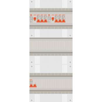 1 fase groepenkast met 6 licht groepen