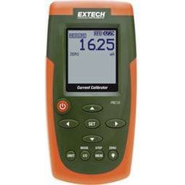 Extech PRC10 Calibrator Amperage 6 x AA battery (included), PSU (included)