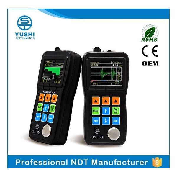 UM-5D Ultrasonic thickness gauge thru coating thickness measurement For Sale