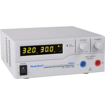 Peaktech 1560: Schakelmodus laboratorium Voeding DC 1-32 V / 0-30A