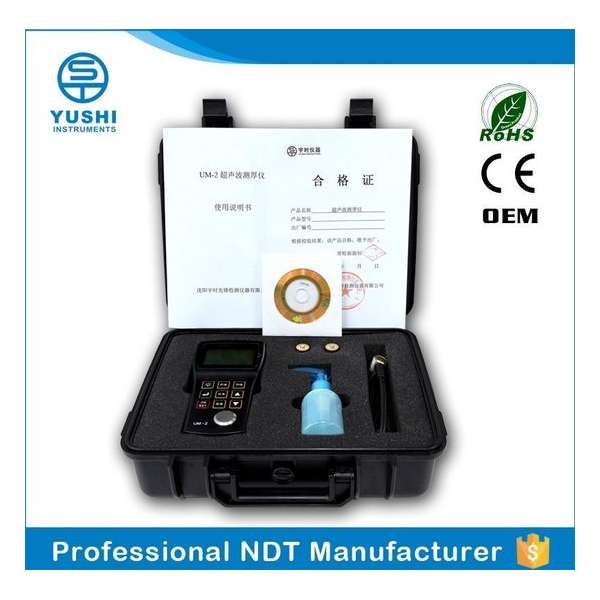 UM-2 portable digital wall thickness gauge thickness meter for ultrasonic thickness testing with high quality