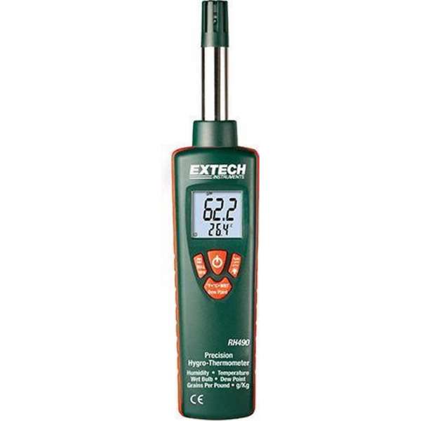 EXTECH RH490: Precision Hygro-Thermometer