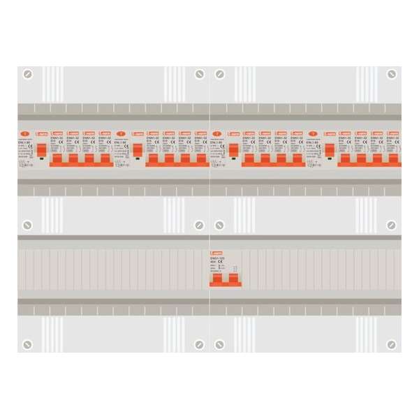 1 fase groepenkast met 16 licht groepen