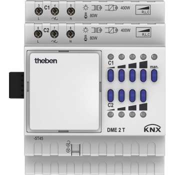 Theben dimactor uitbreidingsmodule 2-voudig DME 2 T KNX / EIB MIX2, 4407641