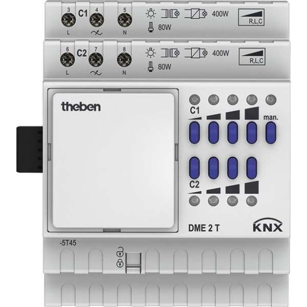 Theben dimactor uitbreidingsmodule 2-voudig DME 2 T KNX / EIB MIX2, 4407641