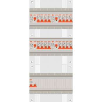 1 fase groepenkast met 16 licht groepen