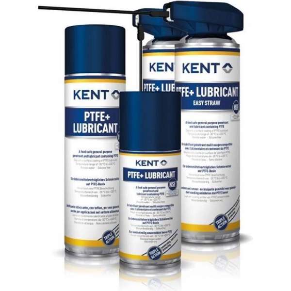 Kent PTFE+ lubricant easy straw - 500 ml