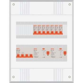 3 fase groepenkast met 7 licht groepen