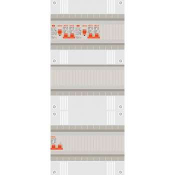 1 fase groepenkast met 4 licht groepen