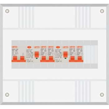 1 fase groepenkast met 4 licht groepen