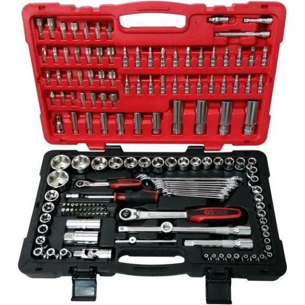 KS TOOLS Doppenset -1 / 4- 1/2 -ULTIMATE - 151 stks