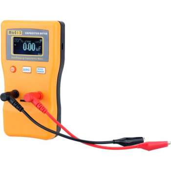 Dakta® ESR Meter | Condensator | Multimeter | Transistor Tester | Digitaal | Thuis & Professioneel | Oranje