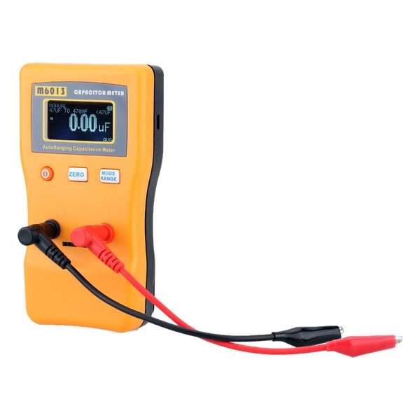 Dakta® ESR Meter | Condensator | Multimeter | Transistor Tester | Digitaal | Thuis & Professioneel | Oranje