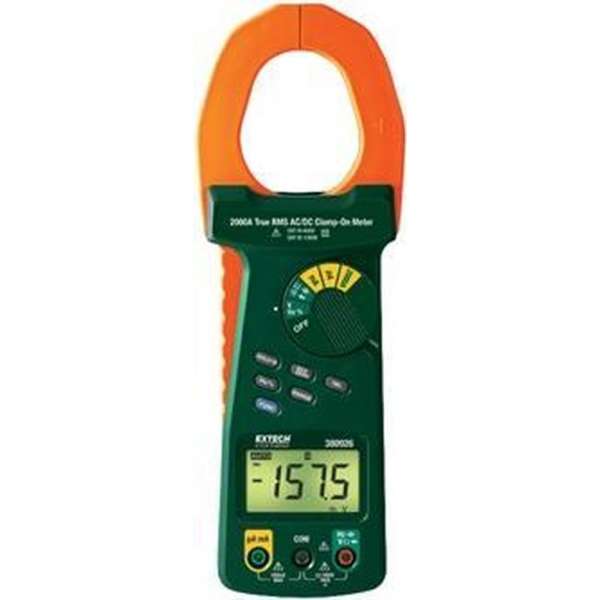 EXTECH 380926: 2000A True RMS AC/DC  Clamp  Meter