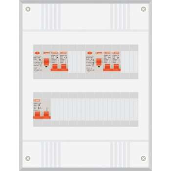 1 fase groepenkast met 4 licht groepen