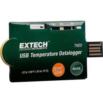 EXTECH THD5: USB Temperature Datalogger (Pack van 10)