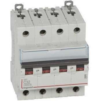 Automaat DXÂ³ 6000A/10kA 4P C32 400V 4 modules