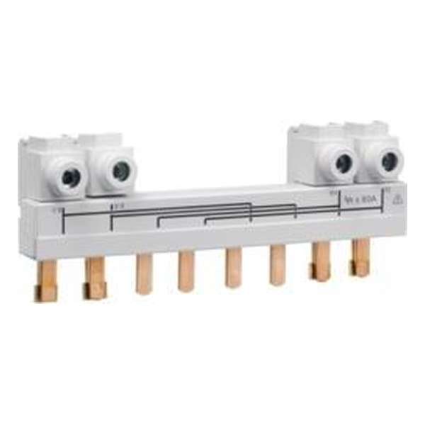 Hager HZC709 Doorverbindingsrail 4-P voor HIM406 HIM408