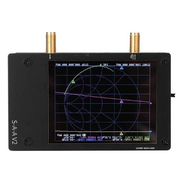 Centap® 3G Vector Netwerk Analyser - Antenne Network Analyzer - Netwerken Analyseren - Met Behuizing - LCD Touchscreen