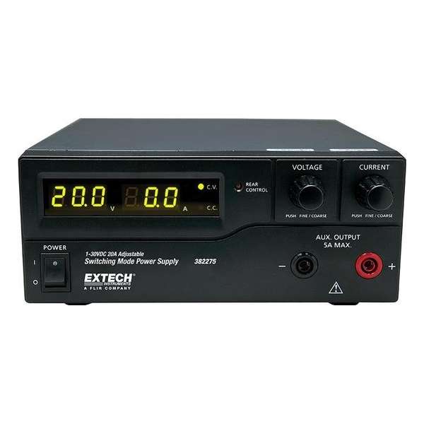 EXTECH 382276: 600W Switching Mode DC Voeding (230V)